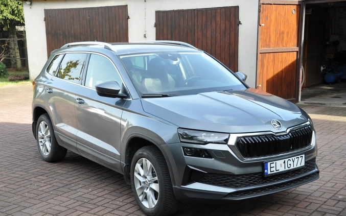 Skoda Karoq cena 130500 przebieg: 6450, rok produkcji 2023 z Łódź małe 79